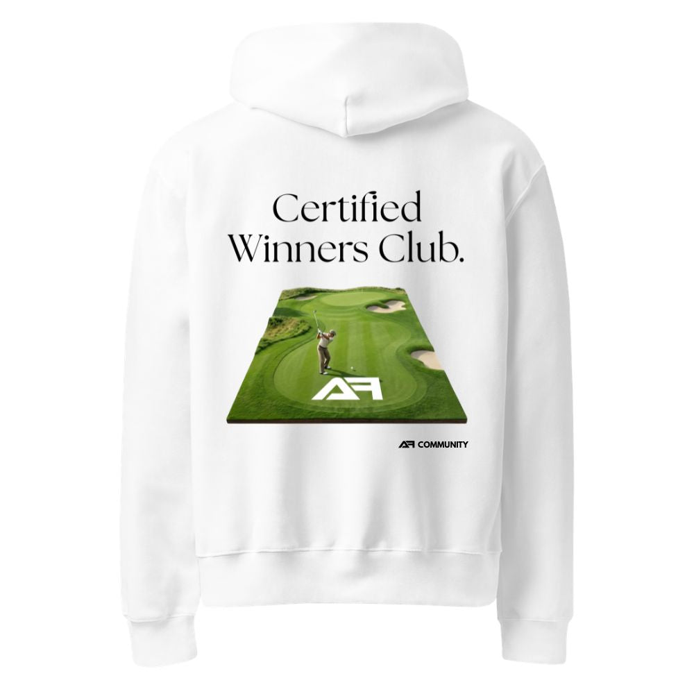 AF Hoodie | Winners Club - White