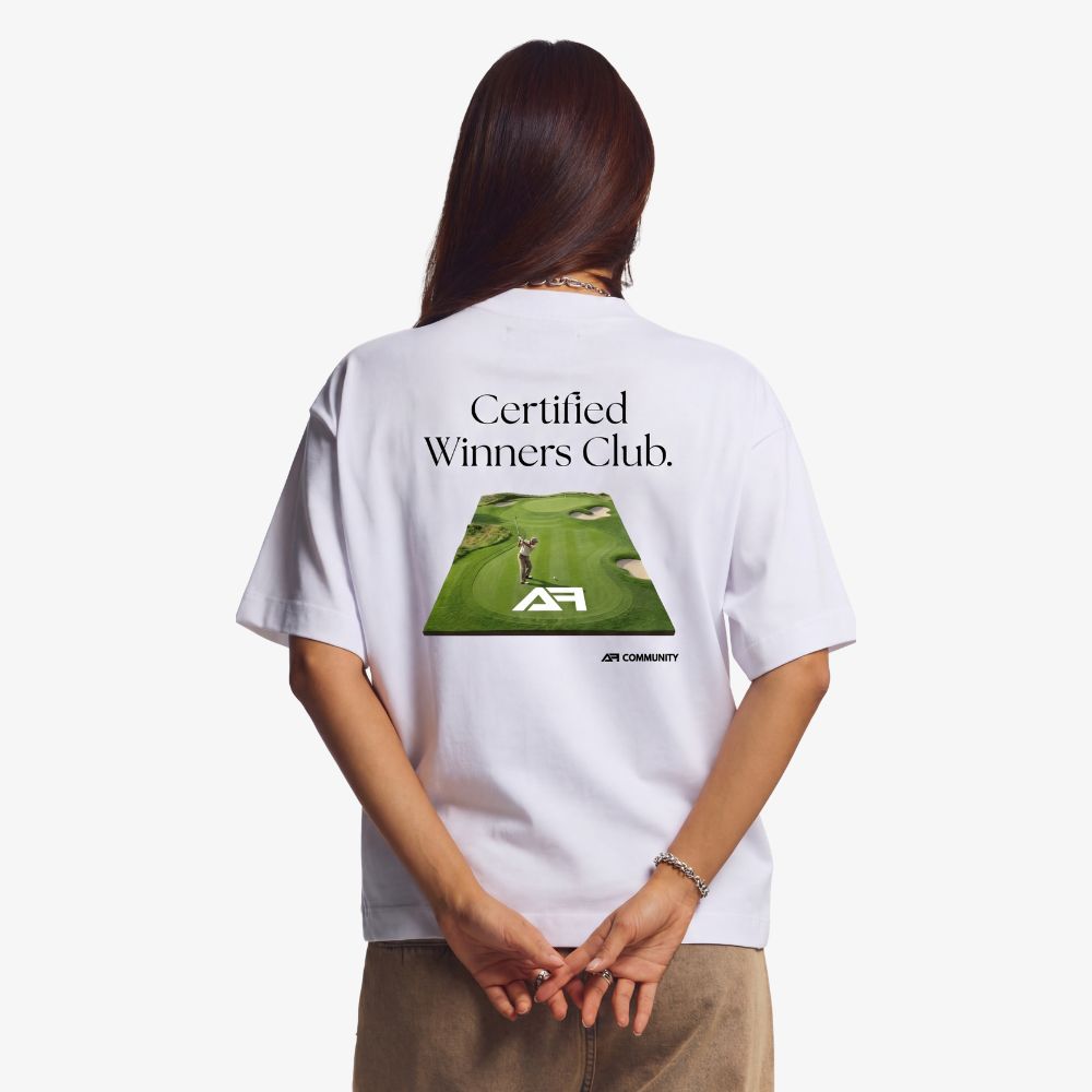 AF T-shirt | Winners Club - White