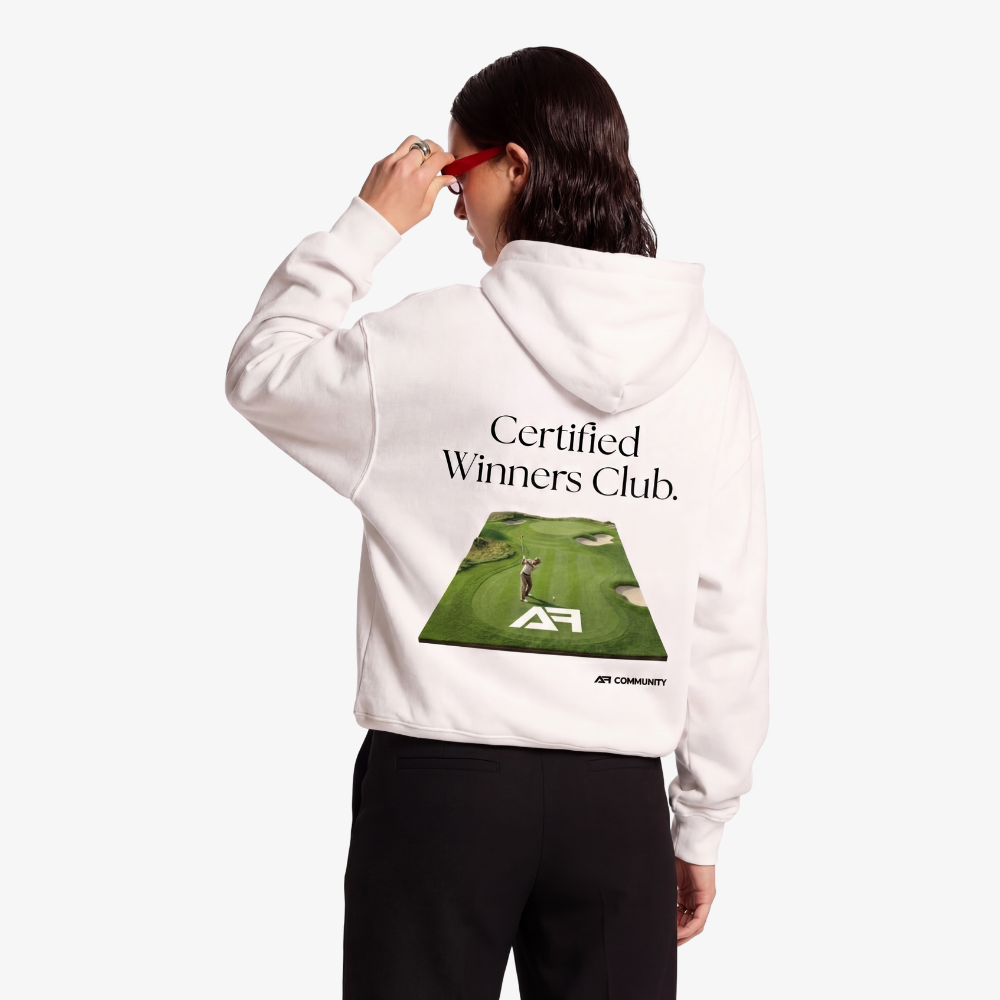 AF Hoodie | Winners Club - White