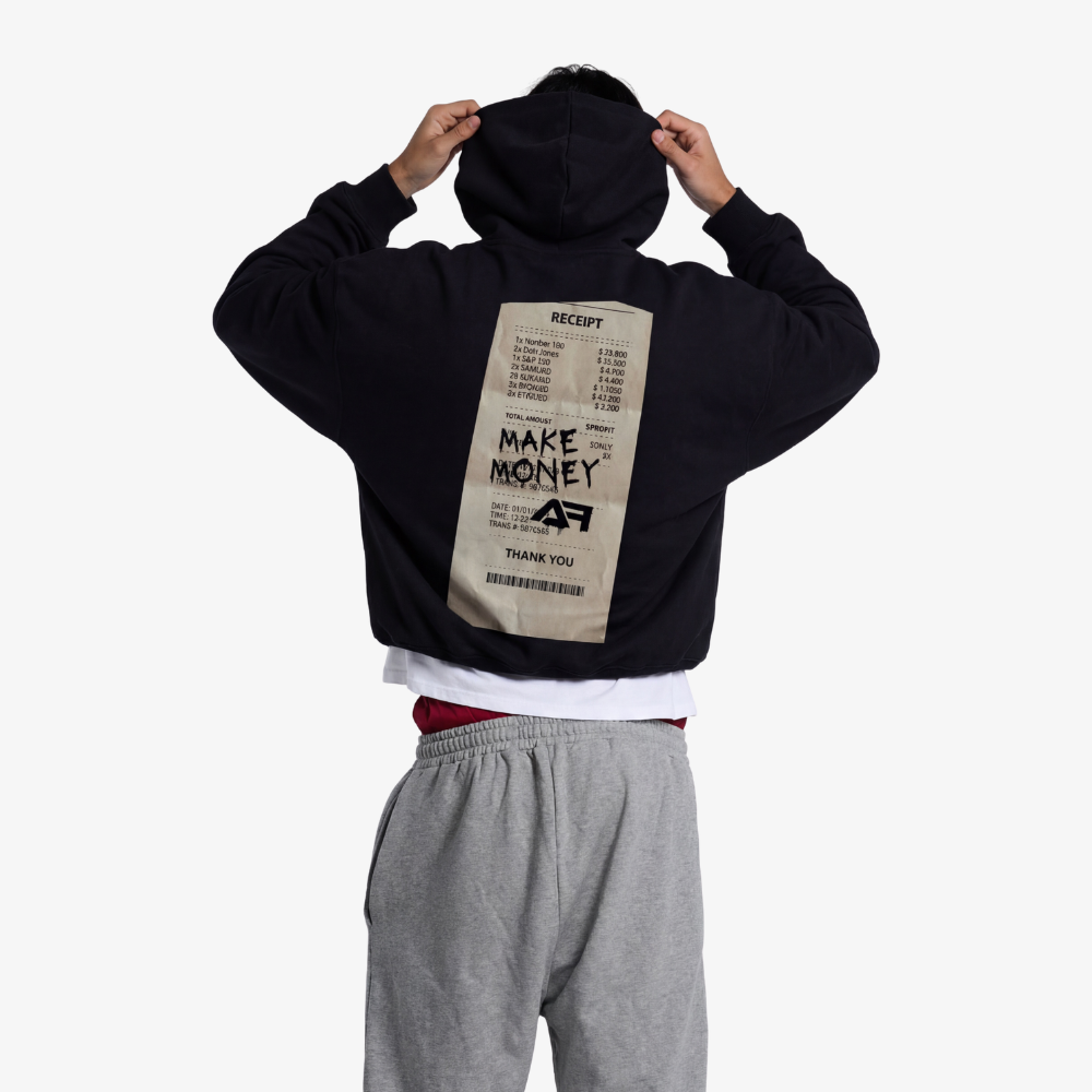 AF Hoodie | Make Money - Black