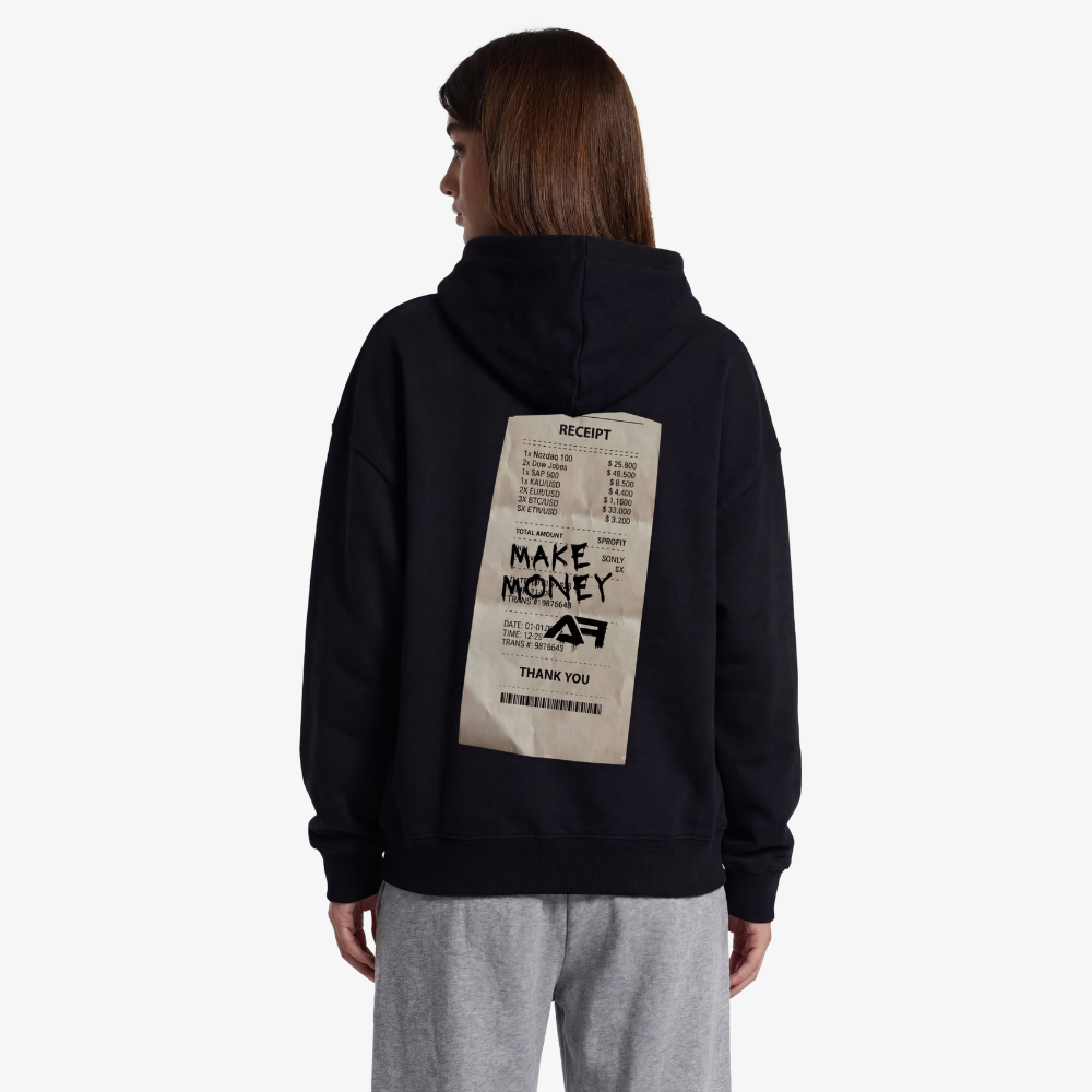 AF Hoodie | Make Money - Black