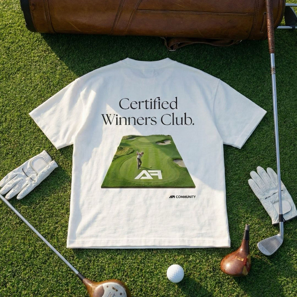 AF T-shirt | Winners Club - White
