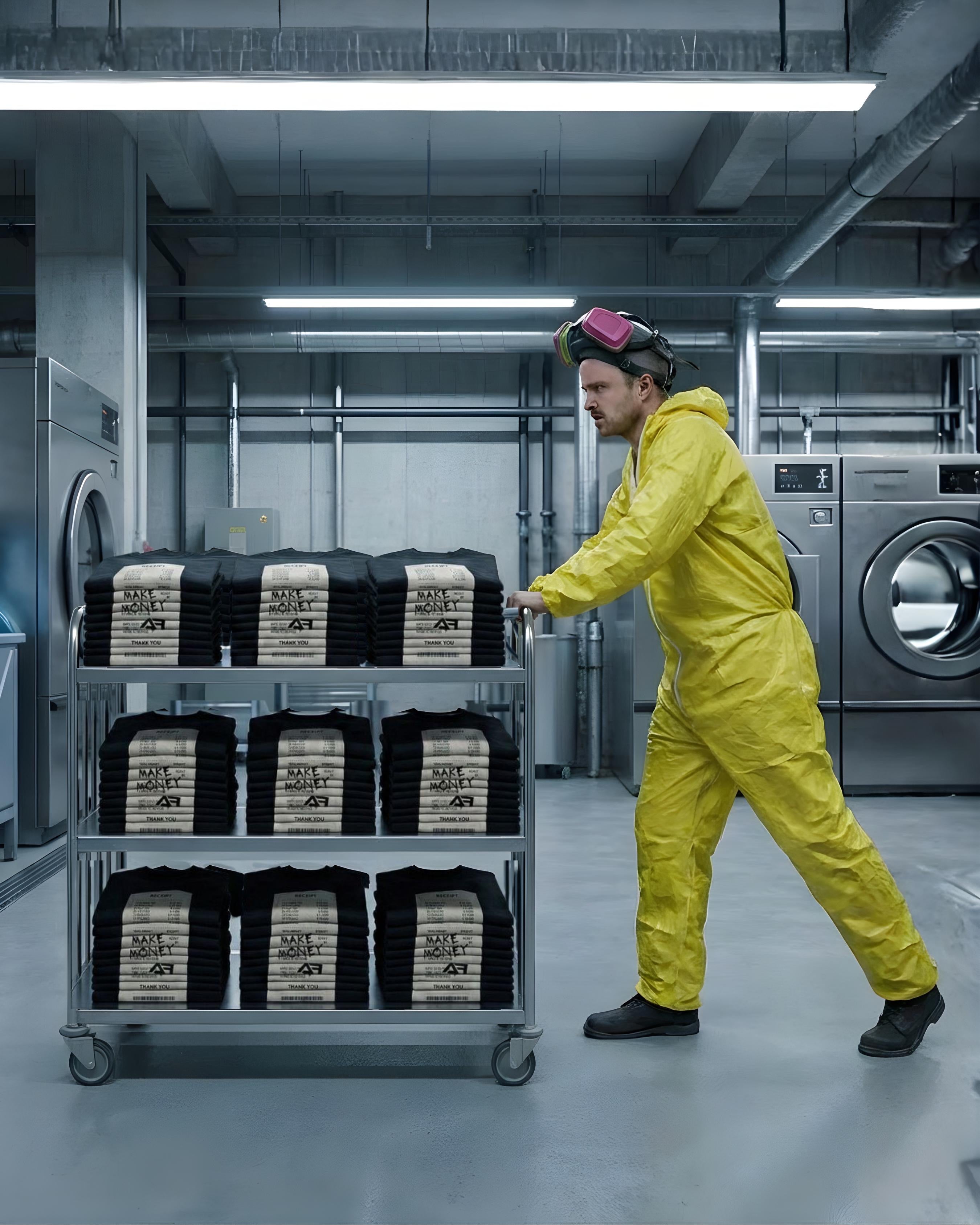 AF T-shirt | Make Money - Black